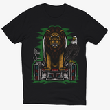 Lion and Eagle on Throne